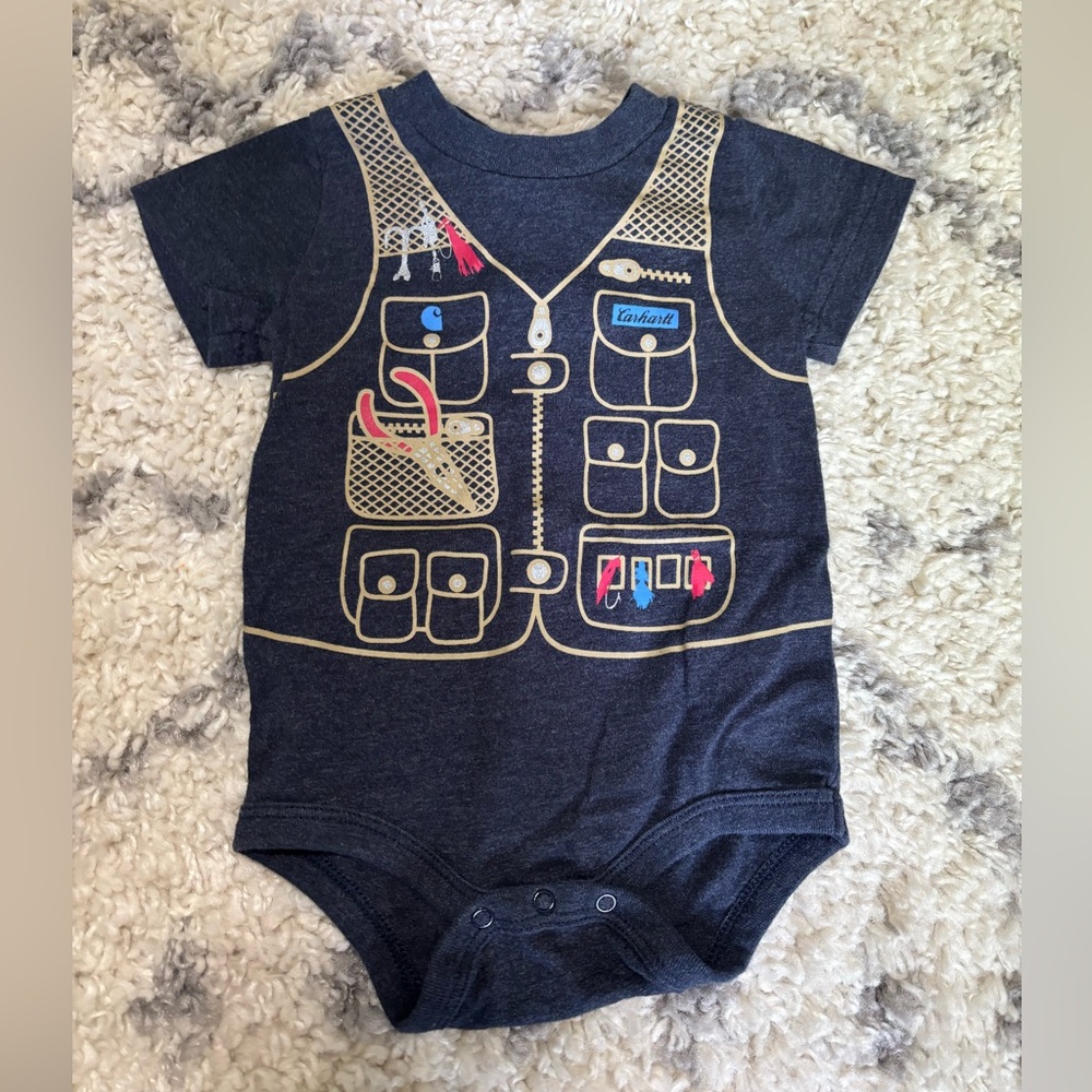 Carhartt Infant Fishing Vest Onesie